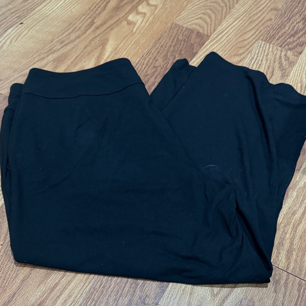 J. Jill Classic Black Flare Pants